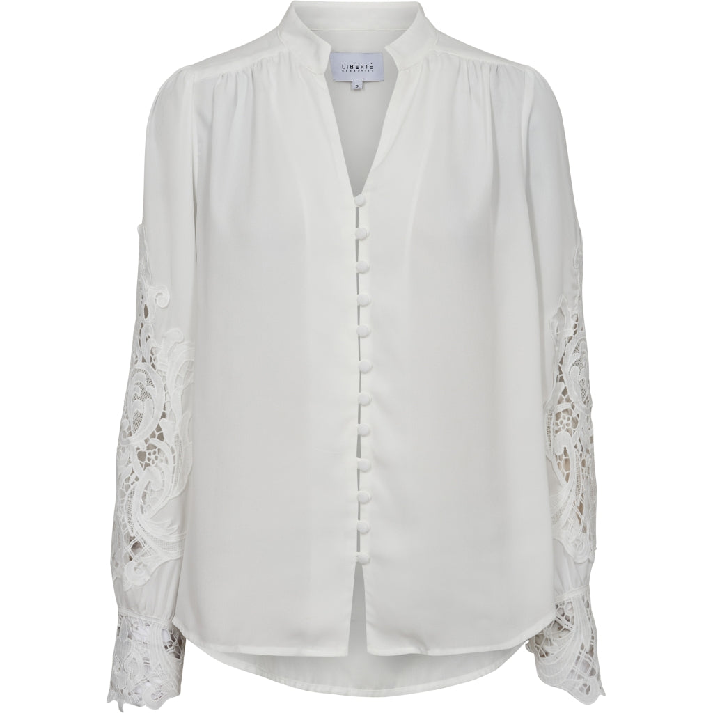 LIBERTÃ Dame Bluse RIGMOR - White